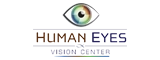 The Human Eyes Vision Center website scrolling row